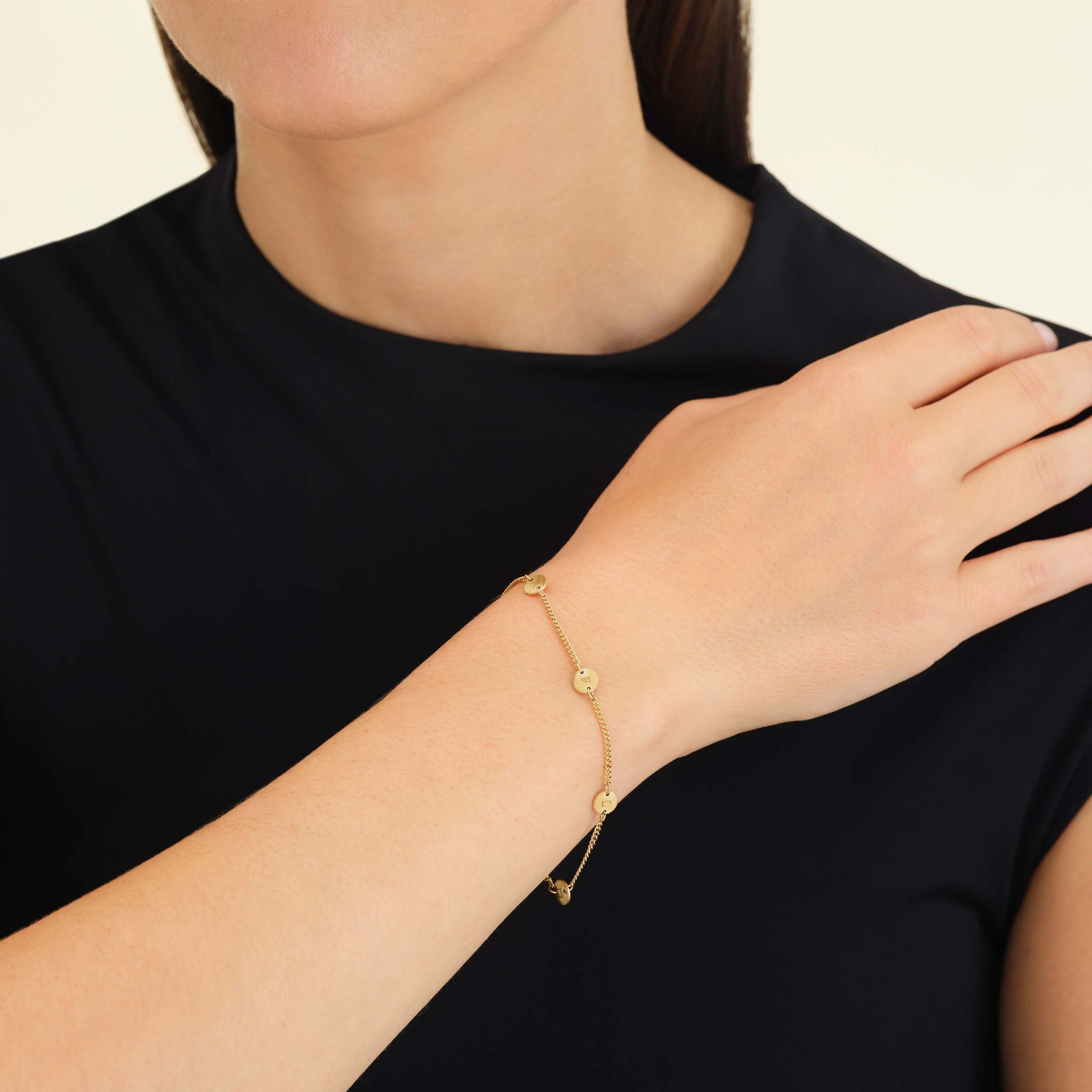 Bracelet 4 initiales - Image 9
